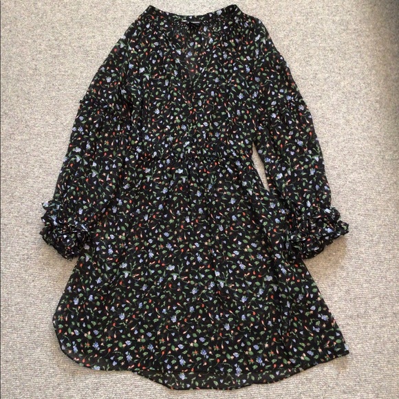 Club Monaco Taisie Silk Dress Size 0 - Picture 5 of 11